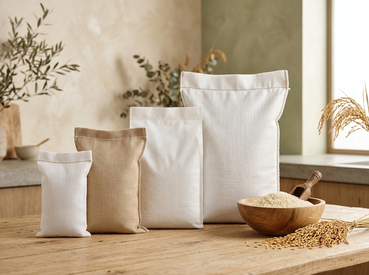 Custom Rice Bags & Packaging