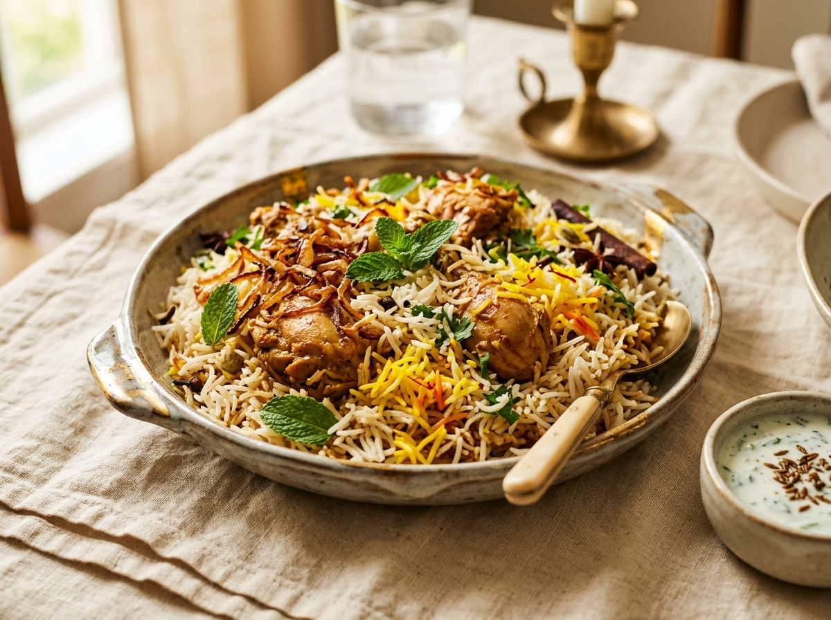 Royal Pakistani Chicken Biryani